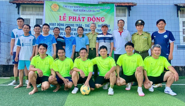 SÔI NỔI LỄ PHÁT ĐỘNG HOẠT ĐỘNG PHONG TRÀO - THỂ DỤC, THỂ THAO HƯỞNG ỨNG KỶ NIỆM 52 NĂM NGÀY THÀNH LẬP LỰC LƯỢNG KIỂM LÂM VIỆT NAM (21/5/1973-21/5/2025)