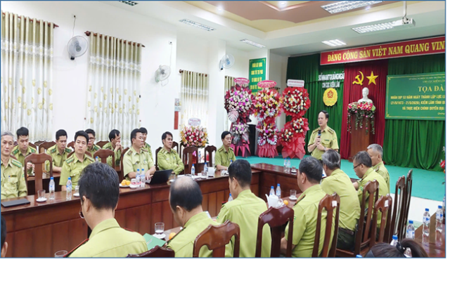 Tọa đàm nhân kỷ niệm 53 năm ngày thành lập Kiểm lâm Việt Nam, Kiểm lâm tỉnh Quảng Ngãi sau hợp nhất và thực hiện chính quyền địa phương 2 cấp