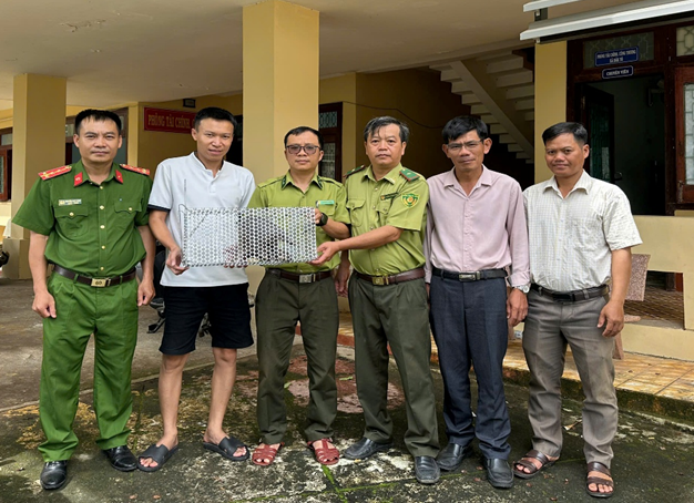 Tiếp nhận, chuyển giao thành công một cá thể Tê tê Java