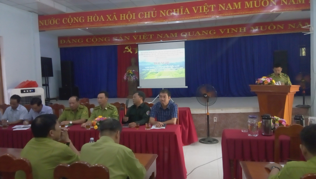 Hội nghị tuyên truyền, phổ biến pháp luật về Lâm nghiệp vùng giáp ranh giữa huyện Bắc Trà My, tỉnh Quảng Nam và huyện Trà Bồng, tỉnh Quảng Ngãi